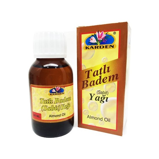 Karden Tatlı Badem Yağı 50 ml