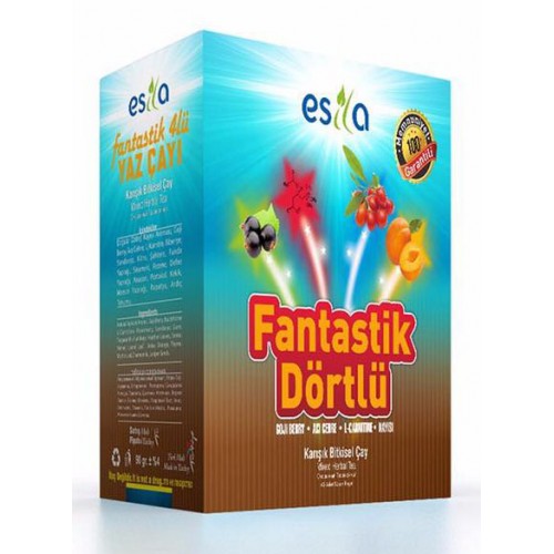 ESİLA FANTASTİK DÖRTLÜ KARIŞIK BİTKİSEL ÇAY
